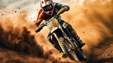 Bild von Motorcross