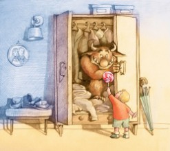 Afbeeldingen van Hairy monster