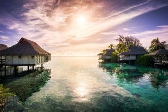 Afbeeldingen van Sonnenuntergang am Meer im Urlaub