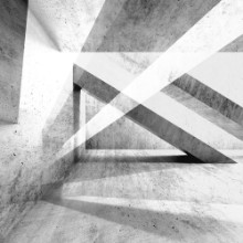 Afbeeldingen van Abstract grungy concrete wall background 3d