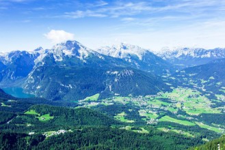 Bild på Watzmann massif in the Bavarian Alps