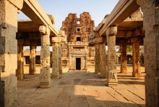 Image de Ruines du temple de Hampi, Inde