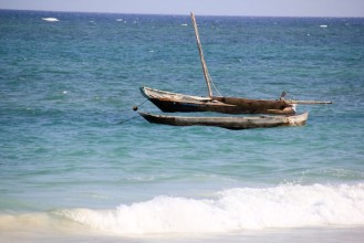 Bild på Fischerboote am Diani Beach