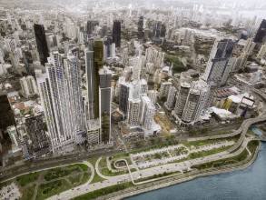 Picture of Aerial view of Panama City Panama