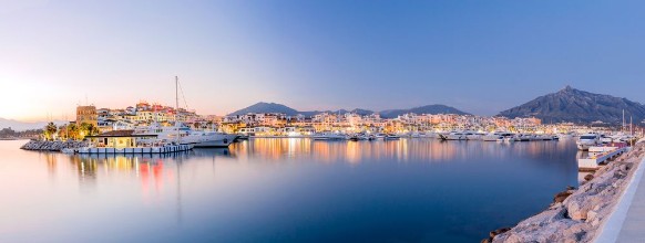 Picture of Marbella landscape Puerto Banus