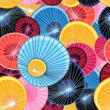 Bild på Abstract graphic pattern