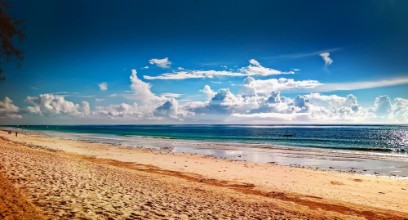 Bild på White sand Diani beach