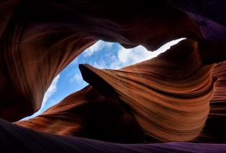 Image de Caon del antilope en page arizona