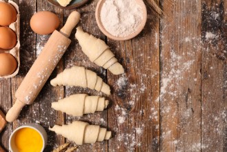 Bild på Cooking french croissant