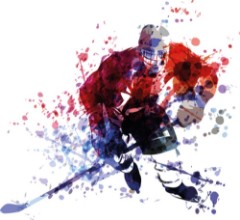 Attēls Hockey illustration