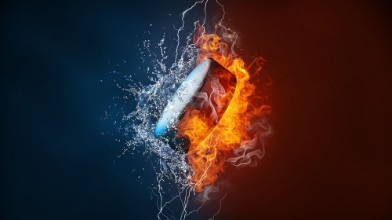 Attēls Fire and Water Puck