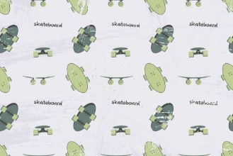 Bild på Skateboard pattern II