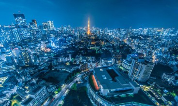 Picture of Night view of Tokyo