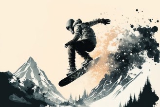 Picture of Flying through the air