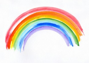 Bild på Coloured rainbow