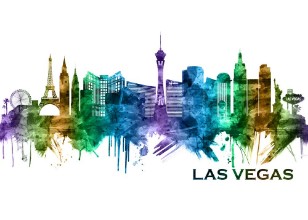 Afbeeldingen van Las Vegas Nevada Skyline