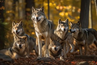 Attēls Grey Wolves