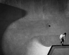 Bild på Skater at the skate park