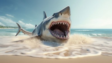Bild på Shark at the beach