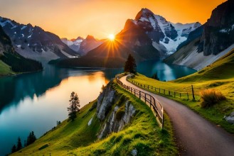 Bild von Norway landscape I