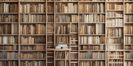 Imagen de Beige bookshelf
