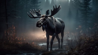 Picture of Misty forest II