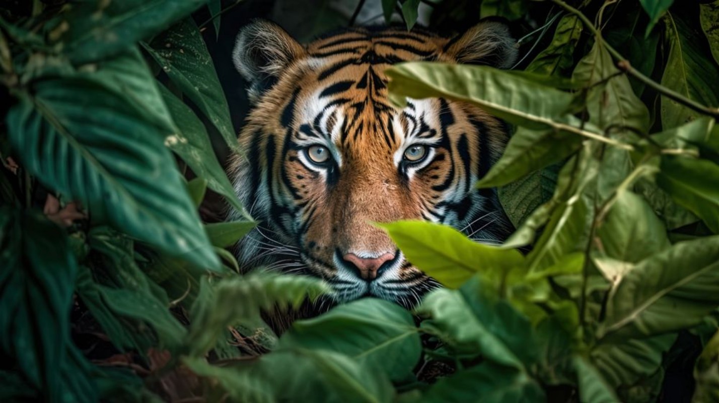 Attēls Tiger in the jungle