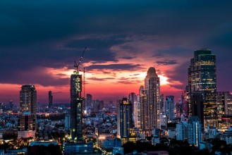 Afbeeldingen van Modern building increasing number in Bangkok