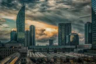 Afbeeldingen van Dramatic Clouds Over Toronto