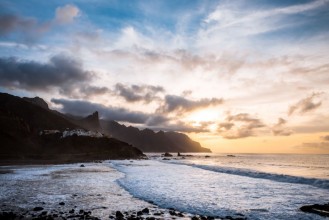 Picture of Sunset over ocean Tenerife