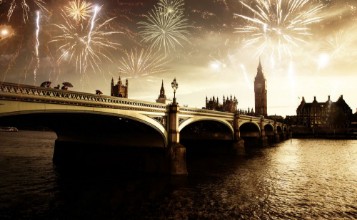 Afbeeldingen van Fireworks over Big Ben