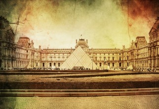 Afbeeldingen van Eiffel Tower vintage Selective focus 