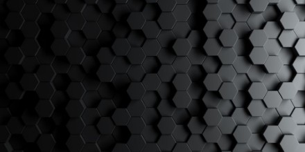 Pilt Dark Hexagons