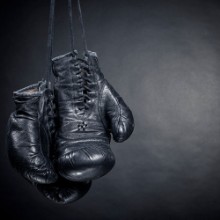 Bild på Old boxing gloves