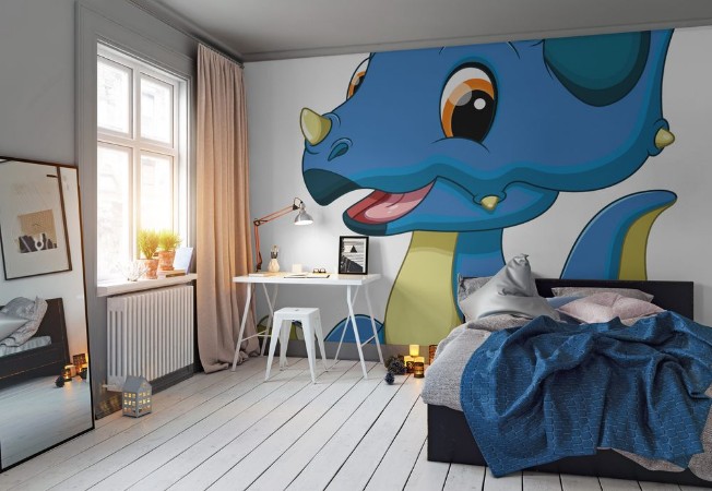 Bild på Cute baby triceratops cartoon