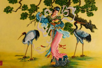 Picture of China temple in Vietnam