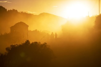Picture of Bolivian people Titicaca