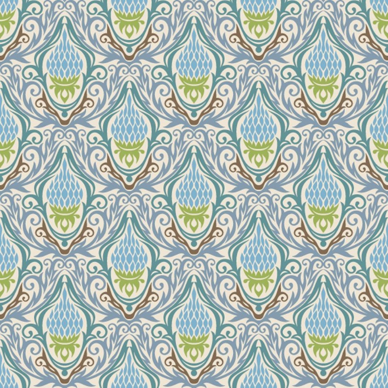 Image de Motif damassé décoratif