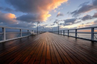 Afbeeldingen van Molo i wschod sonca nad Morzem Batyckim