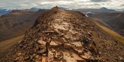 Bild på Horizontal panorama Spitsbergen