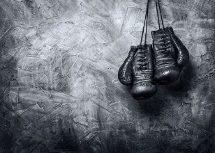 Picture of Old boxing gloves