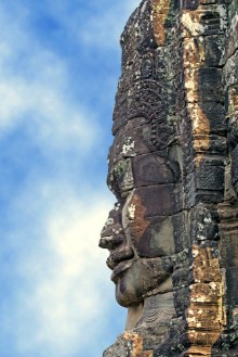 Bild på Buddha face
