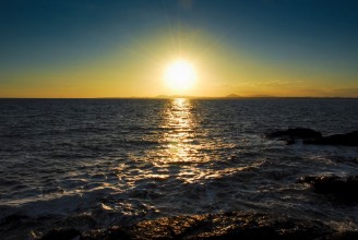 Bild på Sunset from Punta ballenas