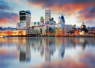 Picture of London skyline