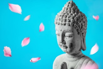 Bild på Buddha in meditation