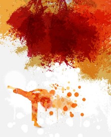 Bild på Karate illustration