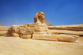 Picture of The Sphinx and Pyramids in Egypt