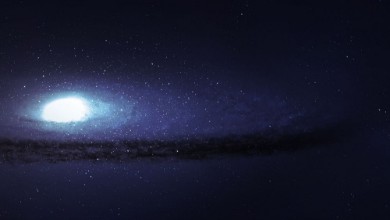 Afbeeldingen van High resolution Incredibly beautiful spiral galaxy somewhere in