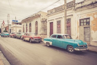 Afbeeldingen van Oldtimer an der Strae  Kuba