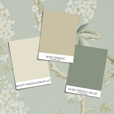 Picture of Farvesammensætning - Chestnut Tree Grey Blue/Sage - DWOW215708 - 03686-01